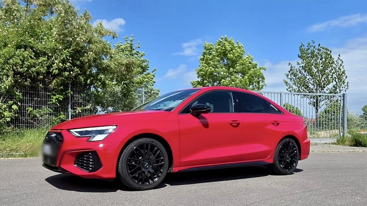 Audi S3 8Y Limousine mit Softwareoptimierung von SAUER Performance